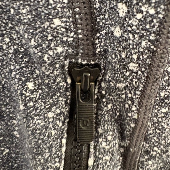 Lululemon Define Jacket Luminesce Splatter White Black Size 4 - Picture 5 of 16